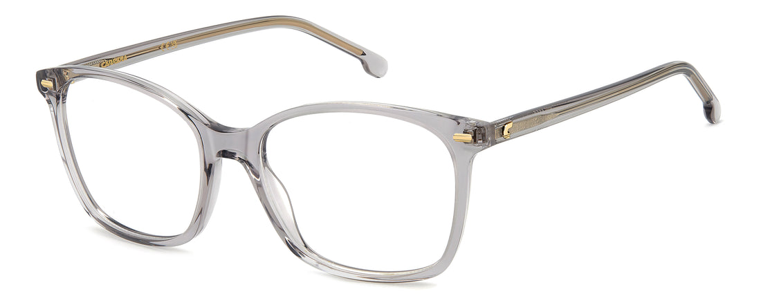 Óculos graduados carrera 3091 kb7 grey square femenino tamanho 53mm - Vista principal