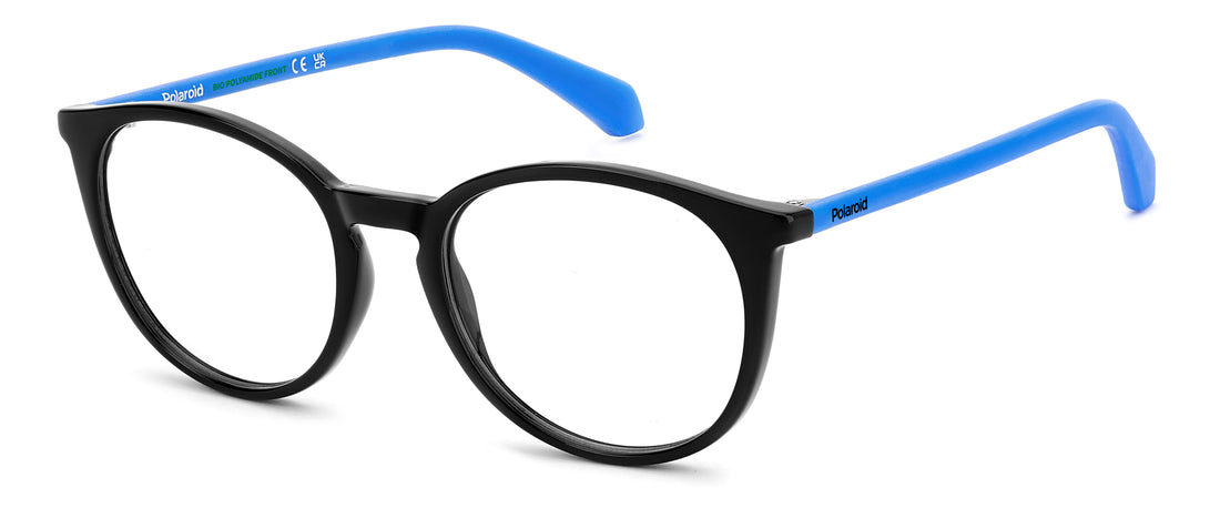 Gafas graduadas polaroid kids pld d855 d51 negro pantos infantil talla 48mm - Vista principal