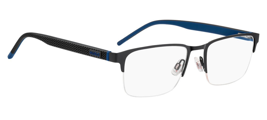 Óculos graduados hugo hg 1397 003 negro rectangular masculino tamanho 53mm - Vista de detalhe