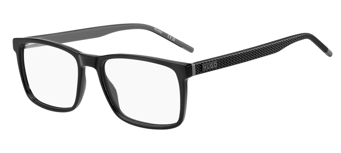 Óculos graduados hugo hg 1393 807 negro rectangular masculino tamanho 55mm - Vista principal