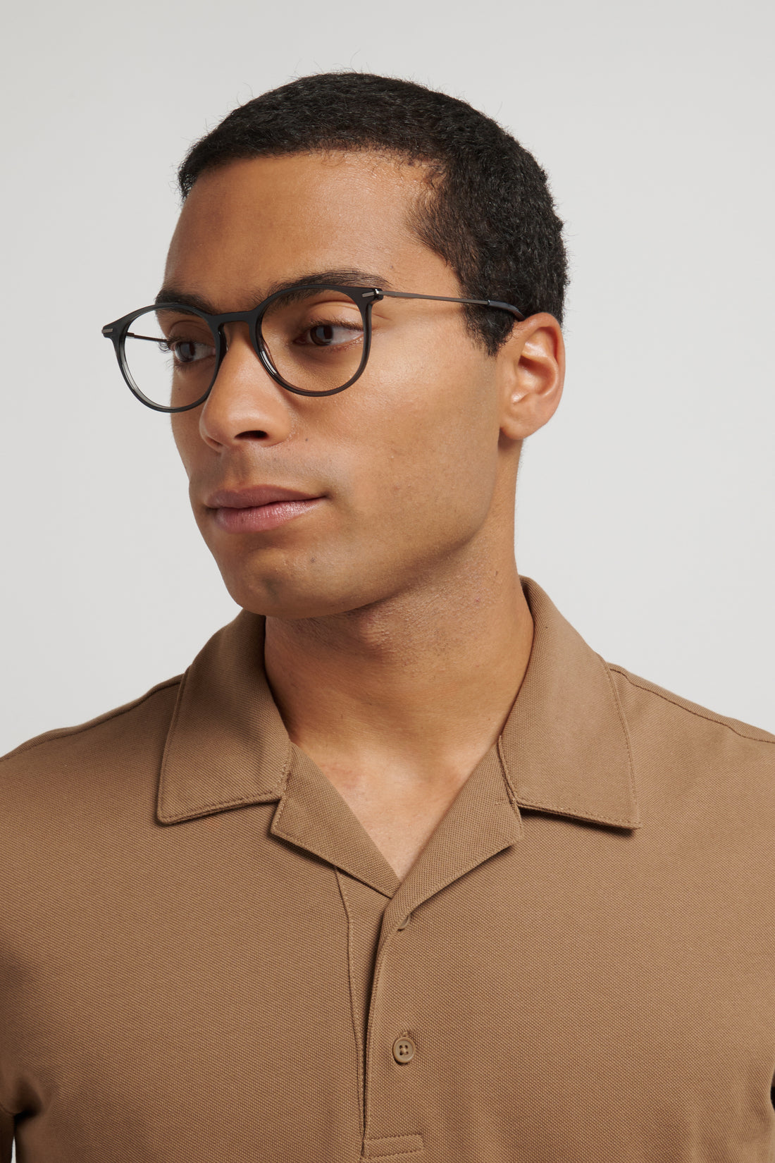 Occhiali da vista hugo hg 1406 kb7 grey pantos masculino taglia 51mm - Vista dettagliata