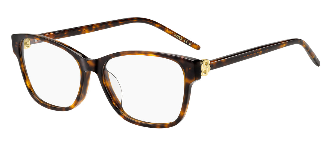 Occhiali da vista hugo boss boss 1942/g 086 havana rectangular femenino taglia 54mm - Vista principale