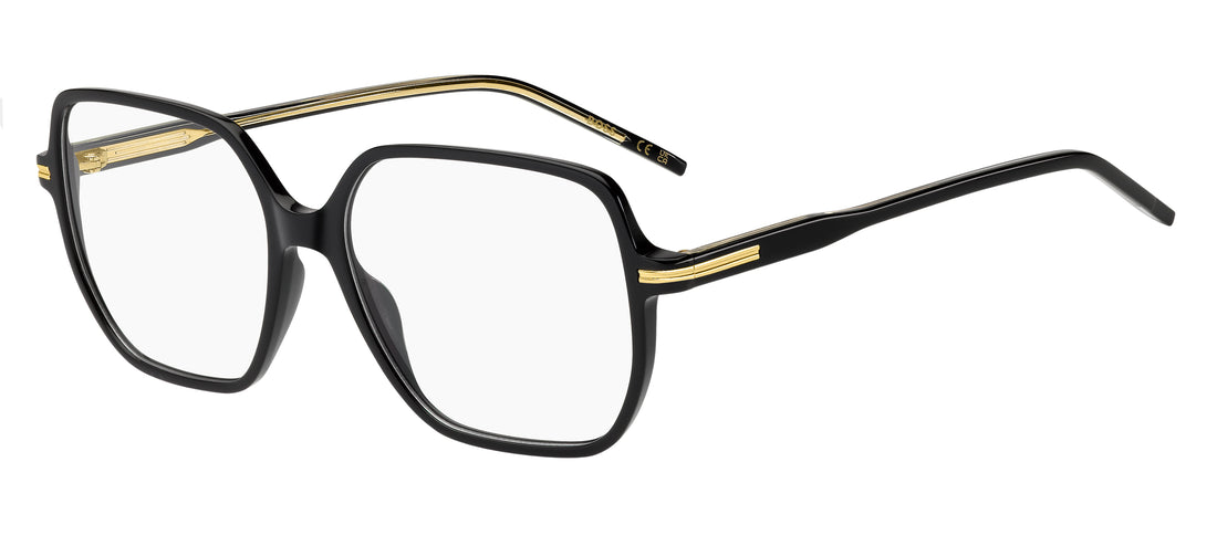 Óculos graduados hugo boss boss 1944 807 negro square femenino tamanho 55mm - Vista principal