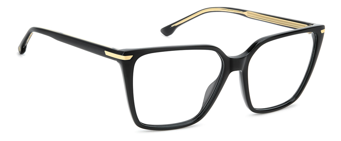 Óculos graduados victoria beckham vb 1014 807 negro square femenino tamanho 56mm - Vista de detalhe