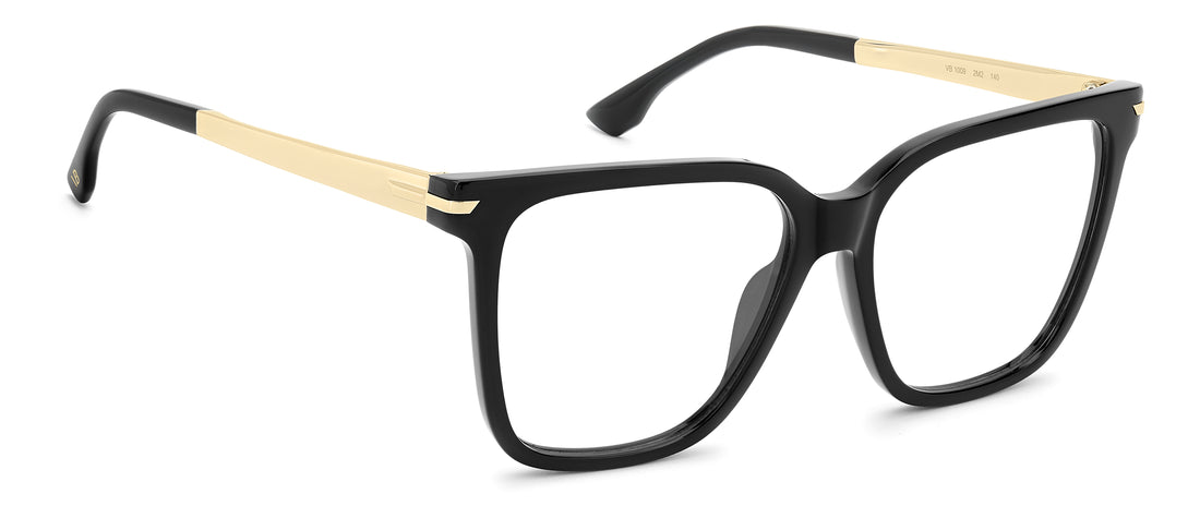 Óculos graduados victoria beckham vb 1009 2m2 negro square femenino tamanho 54mm - Vista de detalhe