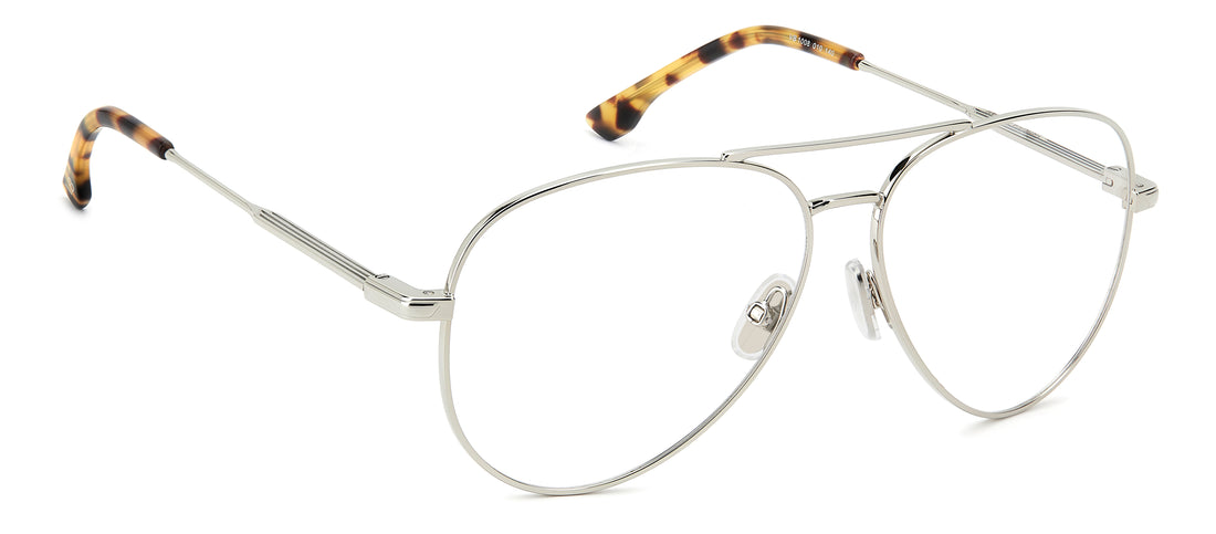 Óculos graduados victoria beckham vb 1008 010 plateado pilot femenino tamanho 58mm - Vista de detalhe