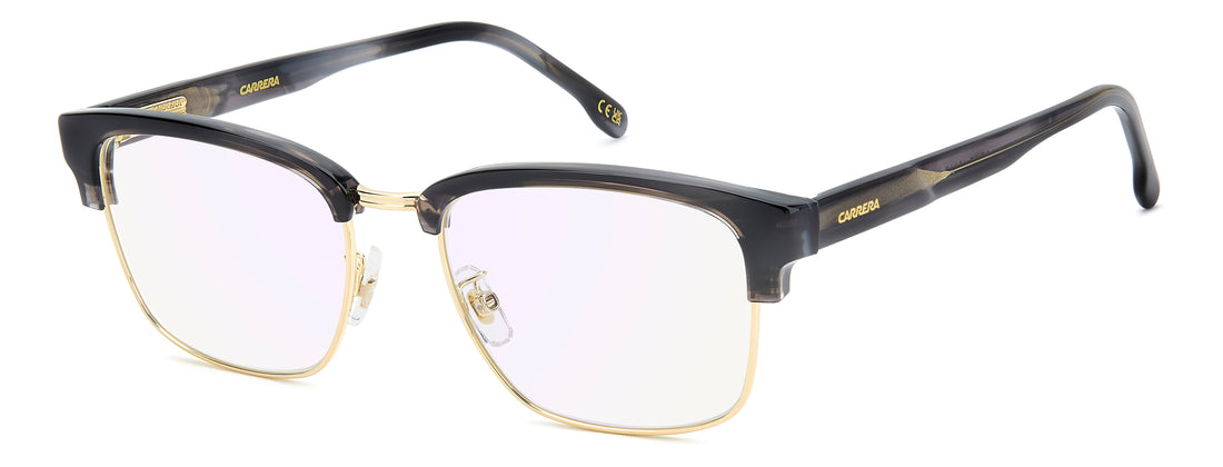 Óculos graduados carrera c flex 16/g 2w8 2y gris rectangular masculino tamanho 54mm - Vista principal