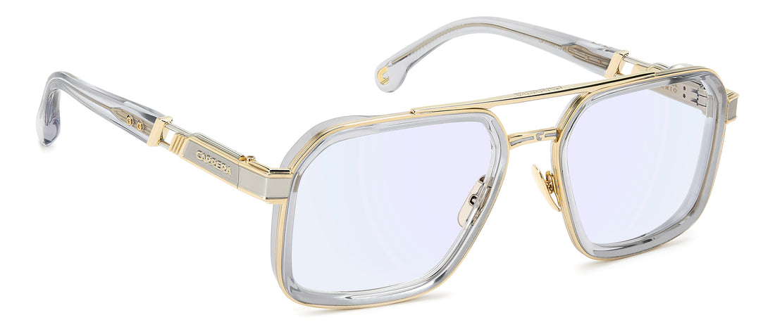 Lunettes de vue carrera ca titanio 02 kb7 2y gris square masculino taille 57mm - Vue détaillée