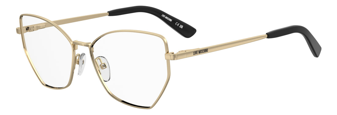 Lunettes de vue moschino love mol694 000 dorado butterfly femenino taille 56mm - Vue principale