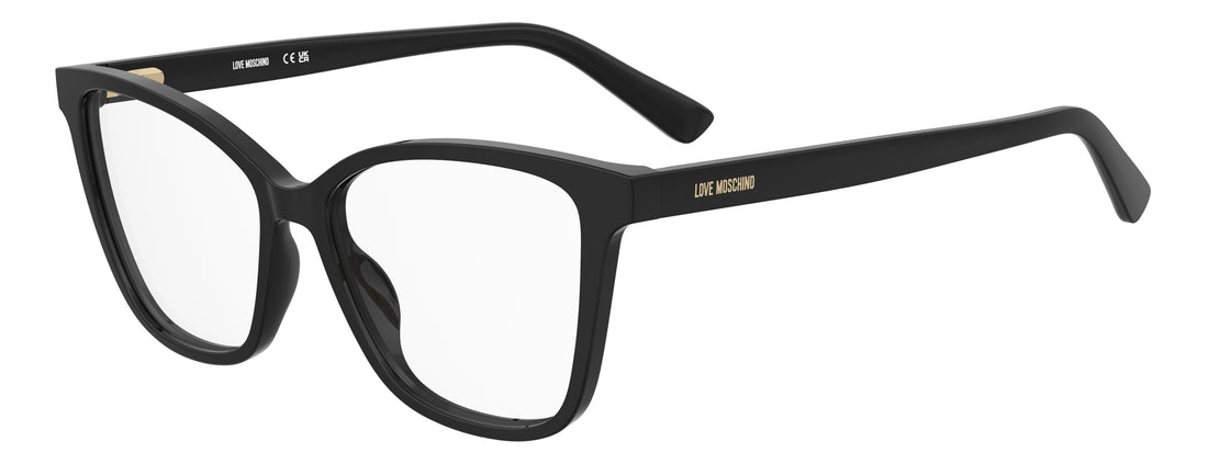 Lunettes de vue moschino love mol697 807 negro rectangular femenino taille 54mm - Vue principale