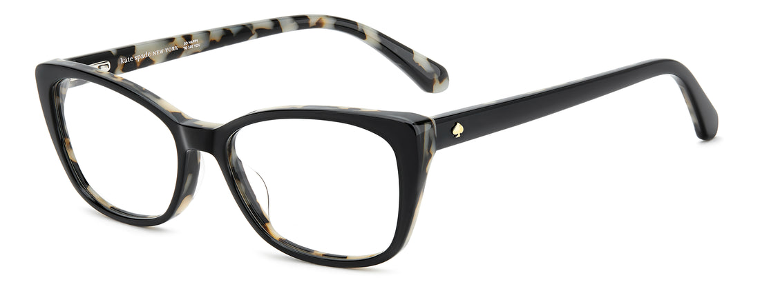 Gafas graduadas kate spade ks kassia 2 wr7 negro rectangular femenino talla 52mm - Vista principal