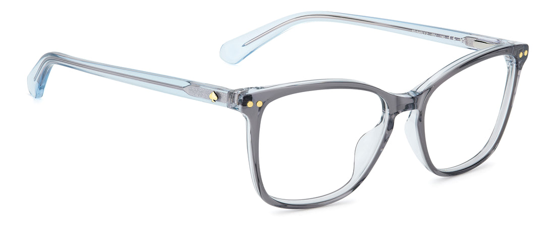 Gafas graduadas kate spade ks karly 2 09v gris rectangular femenino talla 53mm - Vista de detalle
