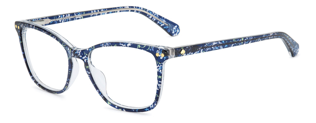 Gafas graduadas kate spade ks karly 2 6qs estampado rectangular femenino talla 53mm - Vista principal