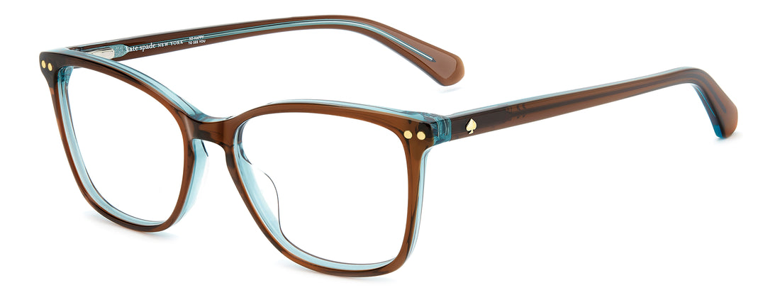 Gafas graduadas kate spade ks karly 2 s9w azul rectangular femenino talla 53mm - Vista principal