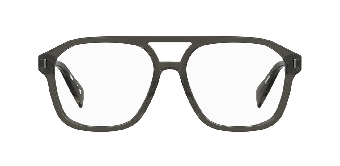 Lunettes de vue moschino mos670 kb7 gris square unisex taille 56mm - Vue détaillée