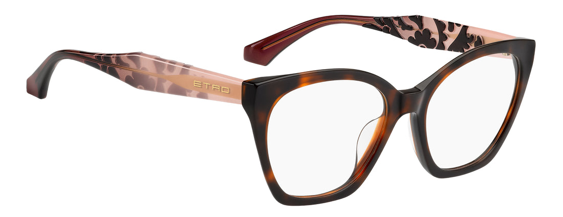 Lunettes de vue etro 0149/g 9qb burdeos rectangular femenino taille 54mm - Vue détaillée