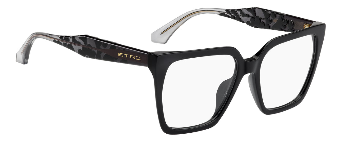 Lunettes de vue etro 0150/g 807 negro square femenino taille 53mm - Vue détaillée