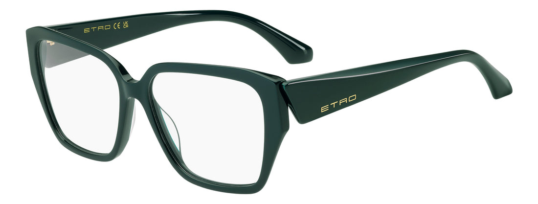 Lunettes de vue etro 0146 1ed verde rectangular femenino taille 55mm - Vue principale