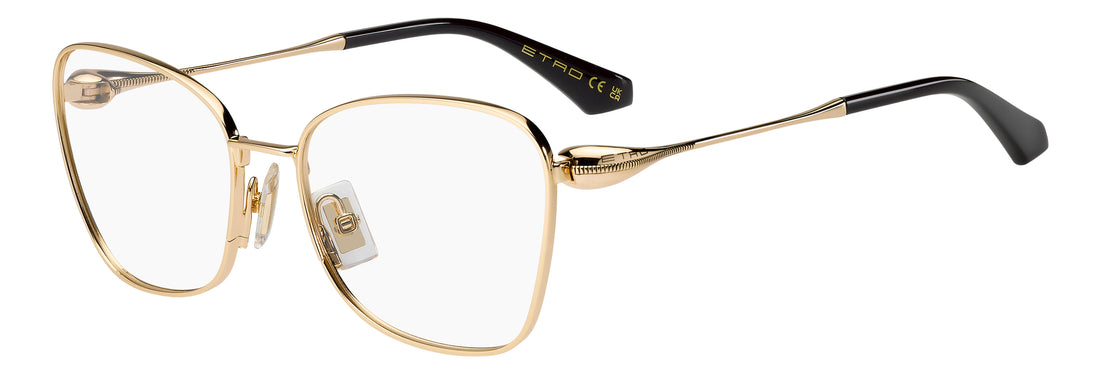 Lunettes de vue etro 0154 000 dorado rectangular femenino taille 56mm - Vue principale