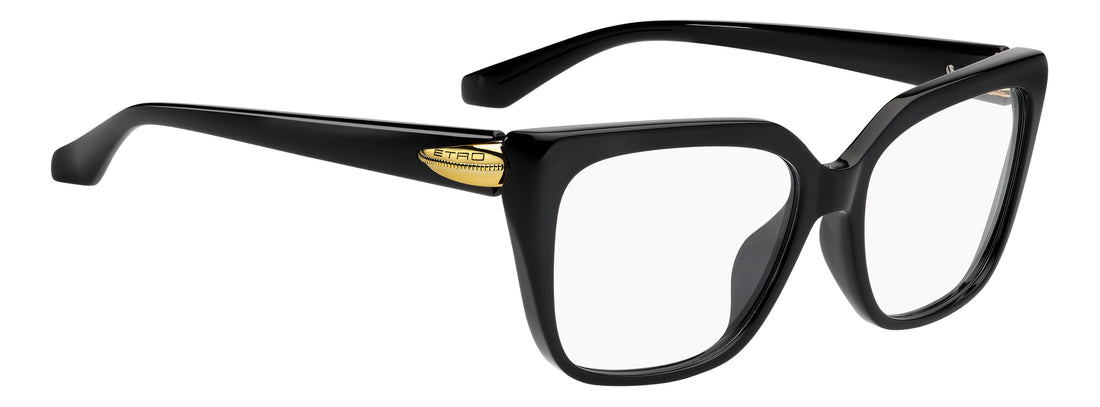 Lunettes de vue etro 0153/g 807 negro rectangular femenino taille 54mm - Vue détaillée
