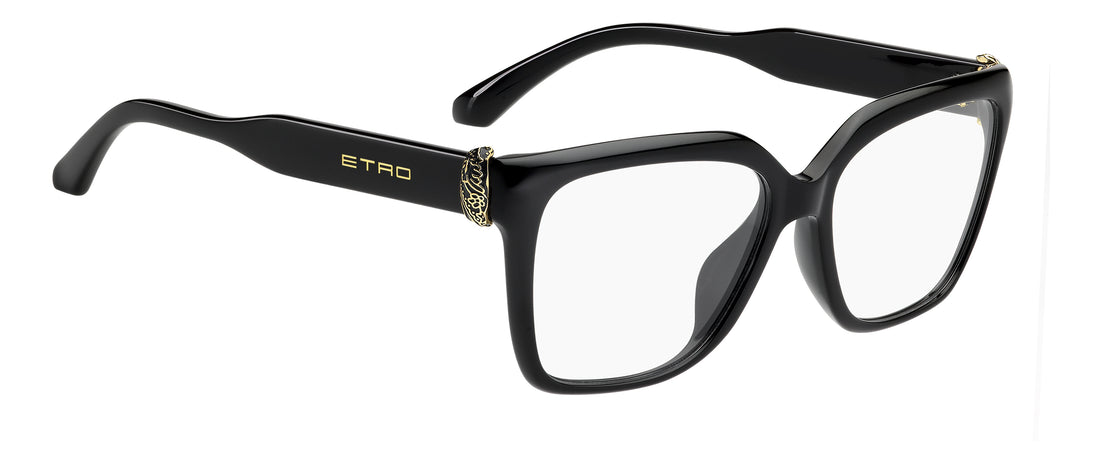 Lunettes de vue etro 0158/g 807 negro square femenino taille 54mm - Vue détaillée