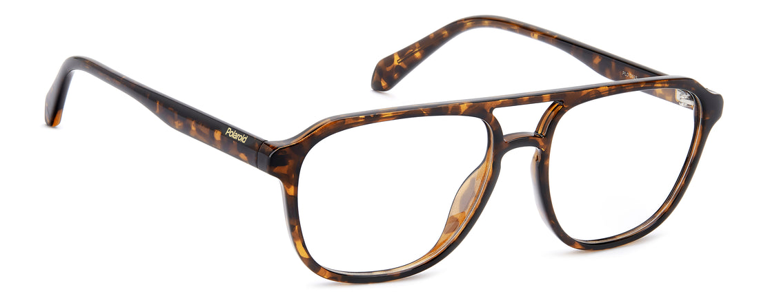 Brillen polaroid pld d625 086 havana navigator masculino größe 54mm - Detailansicht