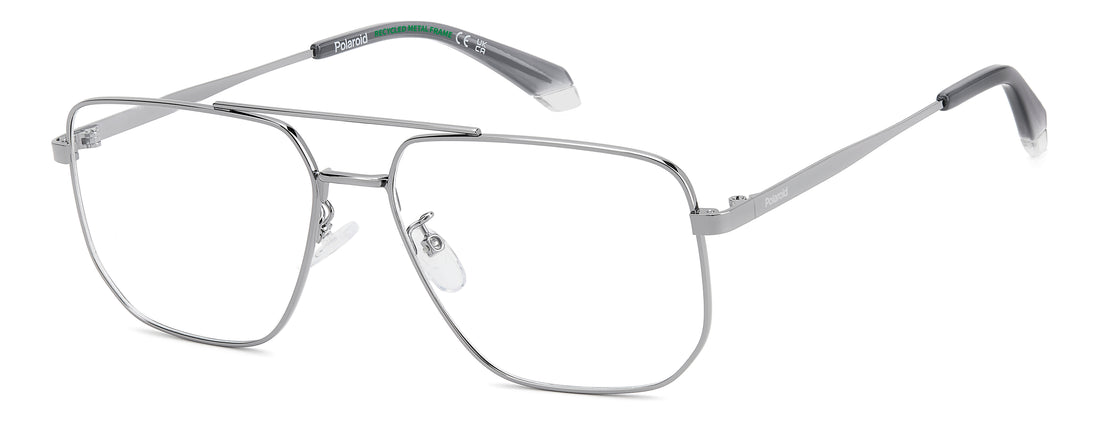 Brillen polaroid pld d632/g 6lb plateado navigator masculino größe 58mm - Hauptansicht