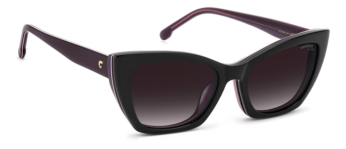 Sonnenbrillen carrera ca 3036/c 0t7 wj morado rectangular femenino größe 53mm - Detailansicht