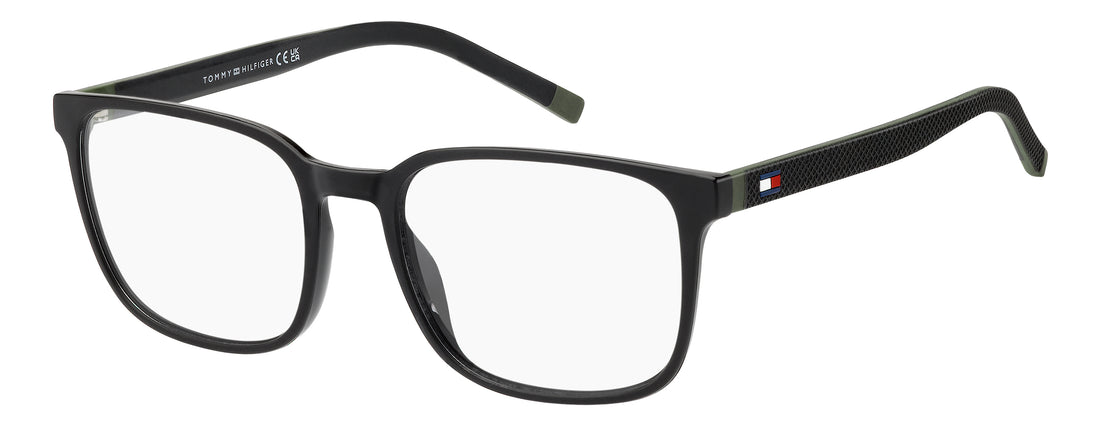 Lunettes de vue tommy hilfiger th 2380 7zj negro rectangular masculino taille 56mm - Vue principale