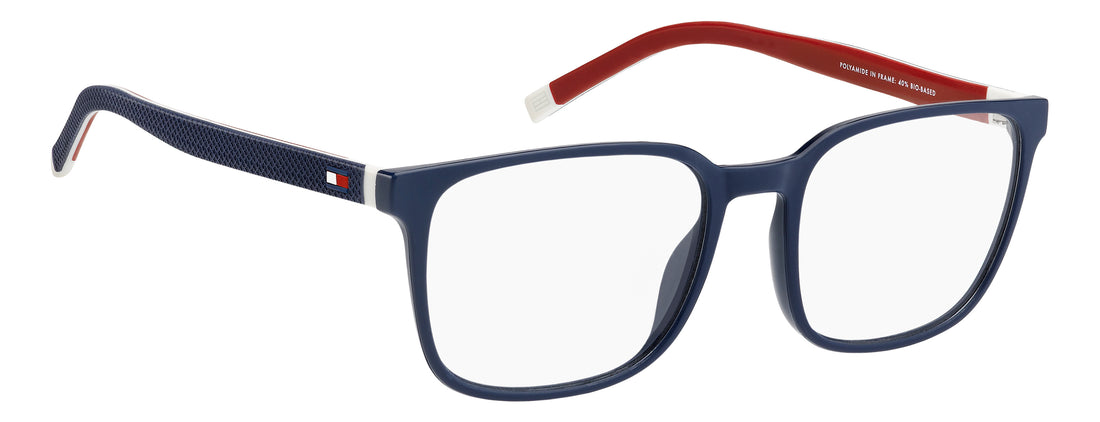Lunettes de vue tommy hilfiger th 2380 pjp azul rectangular masculino taille 56mm - Vue détaillée