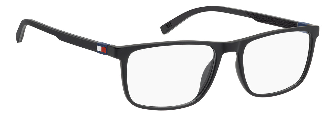 Lunettes de vue tommy hilfiger th 2382 807 negro rectangular masculino taille 55mm - Vue détaillée