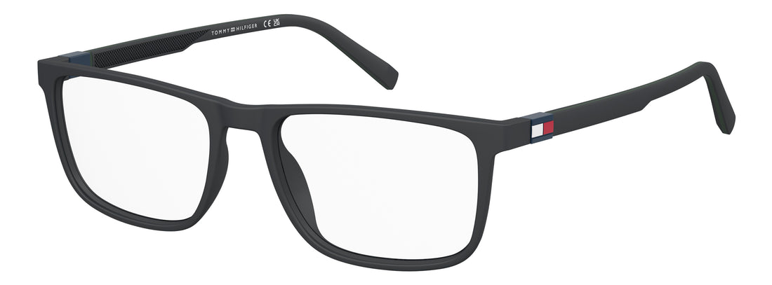 Lunettes de vue tommy hilfiger th 2382 kb7 gris rectangular masculino taille 55mm - Vue principale