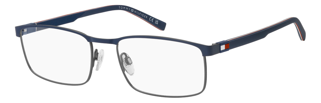Lunettes de vue tommy hilfiger th 2381 ku0 azul rectangular masculino taille 57mm - Vue principale