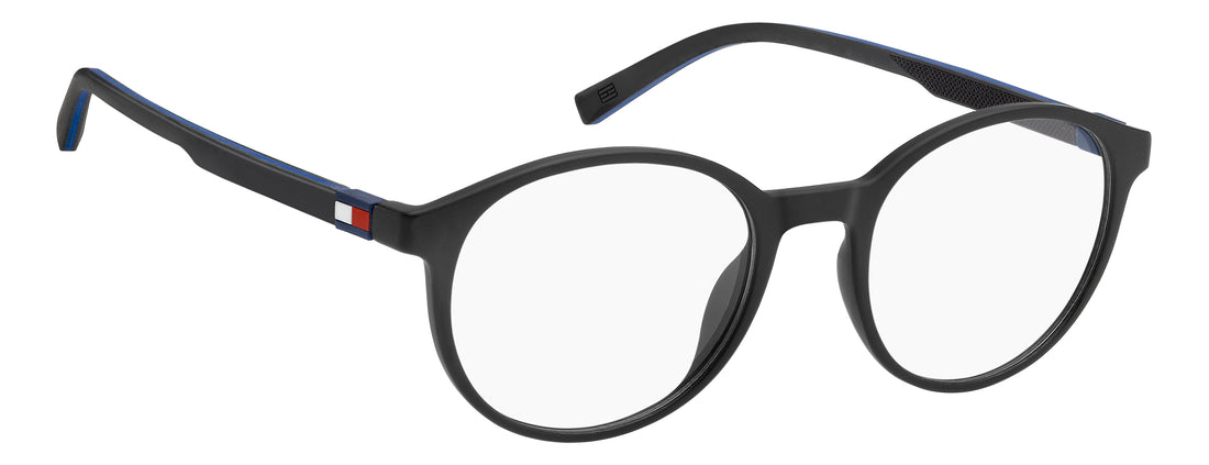 Lunettes de vue tommy hilfiger th 2383 003 negro rectangular masculino taille 50mm - Vue détaillée