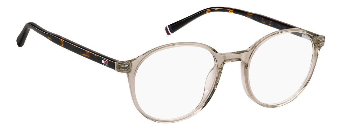 Lunettes de vue tommy hilfiger th 2392 09q marron rectangular masculino taille 51mm - Vue détaillée