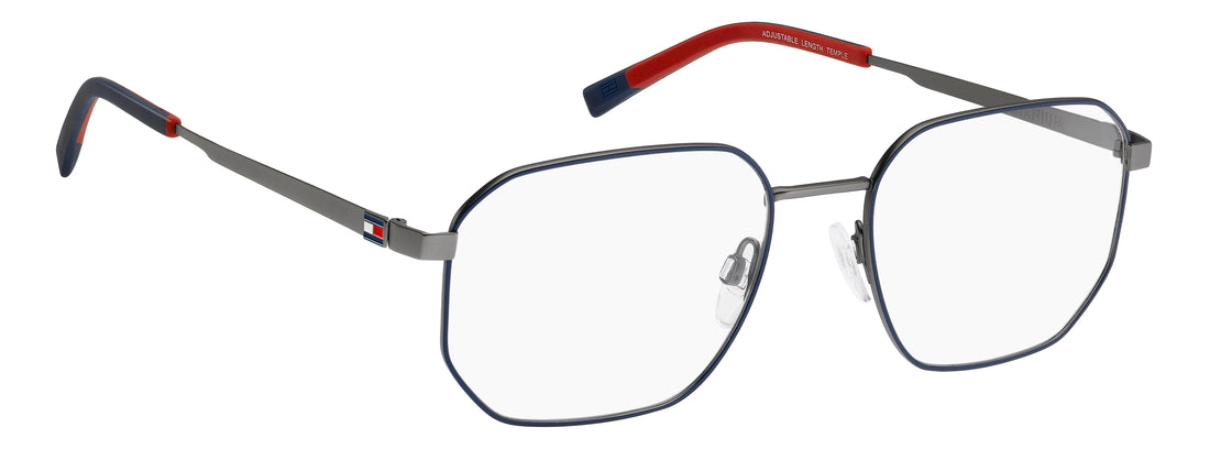 Lunettes de vue tommy hilfiger th 2387 ku0 azul rectangular masculino taille 54mm - Vue détaillée