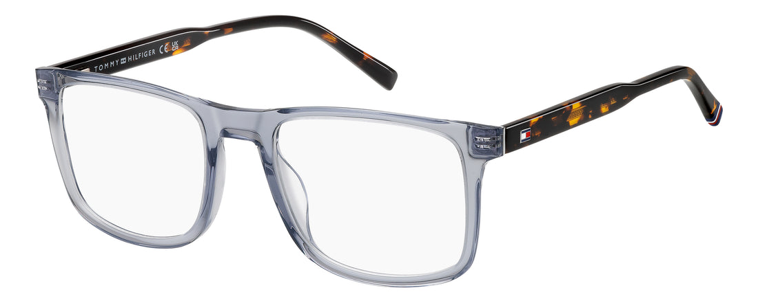 Lunettes de vue tommy hilfiger th 2393 mvu azul rectangular masculino taille 53mm - Vue principale