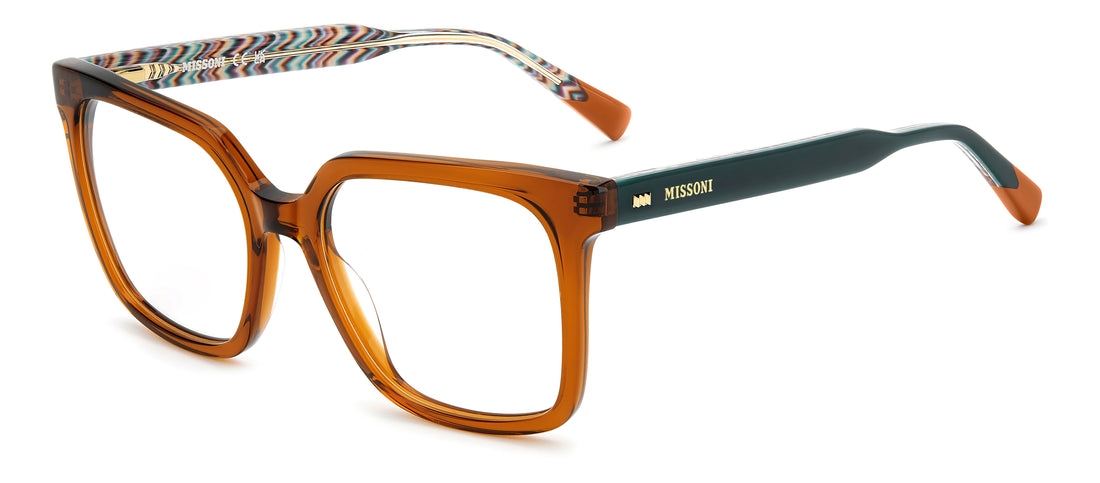 Lunettes de vue missoni mis 0311 j7d bronce rectangular femenino taille 53mm - Vue principale