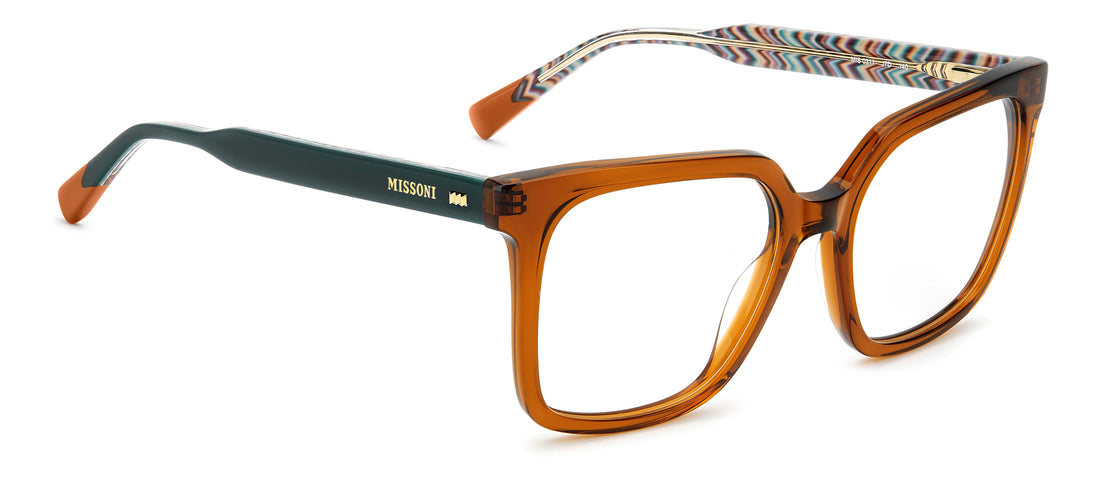 Lunettes de vue missoni mis 0311 j7d bronce rectangular femenino taille 53mm - Vue détaillée