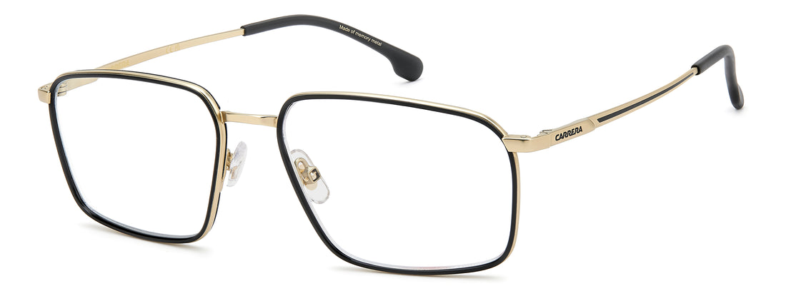 Brillen carrera 8937 0nz dorado rectangular masculino größe 57mm - Hauptansicht