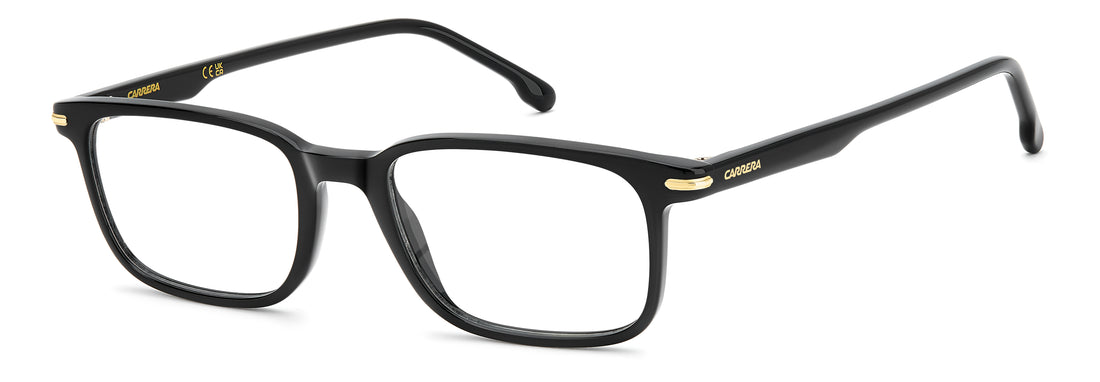 Brillen carrera 397 807 negro rectangular masculino größe 53mm - Hauptansicht