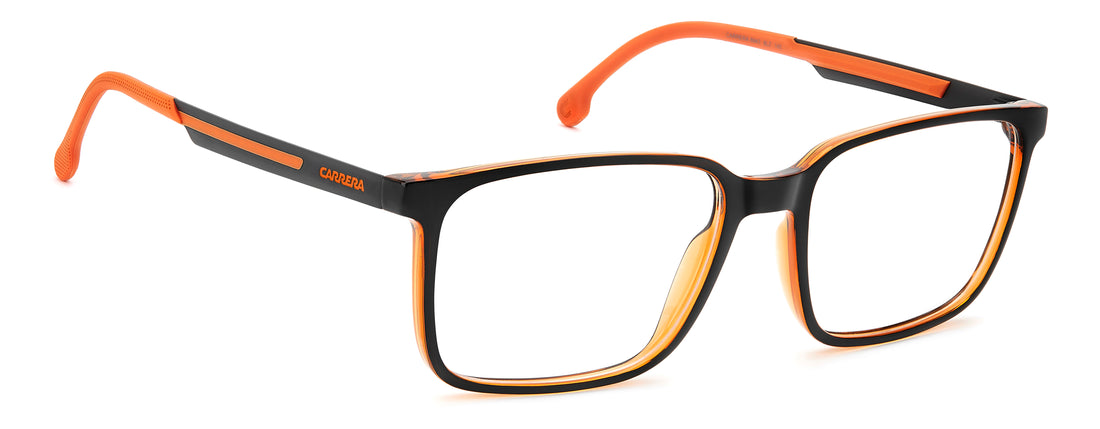 Brillen carrera 8943 8lz negro rectangular masculino größe 56mm - Detailansicht