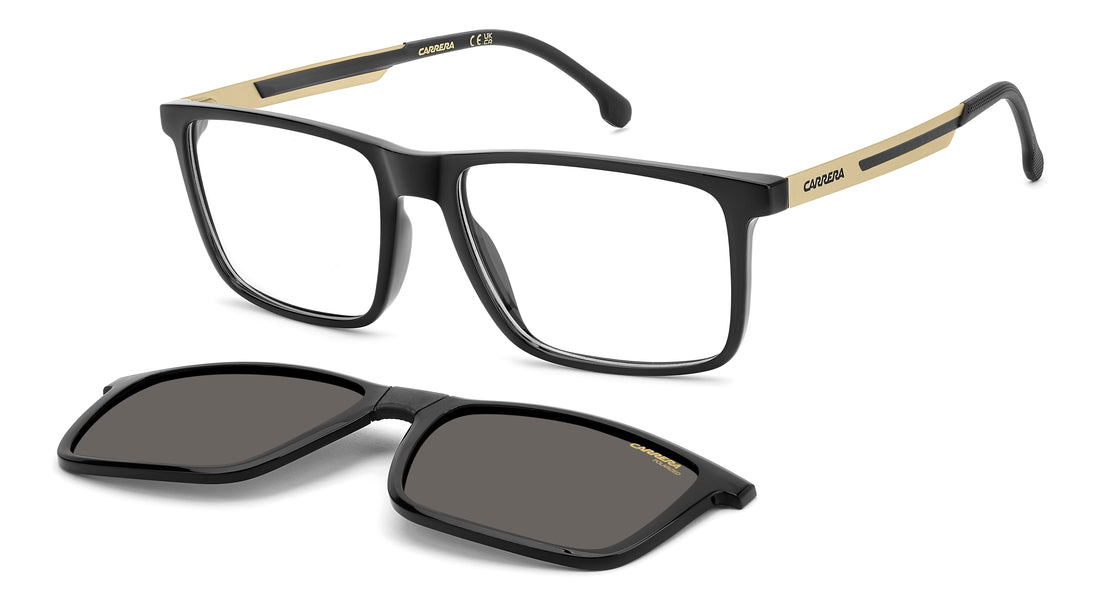 Sonnenbrillen carrera ca 8941/c 807 m9 negro rectangular masculino größe 56mm - Hauptansicht