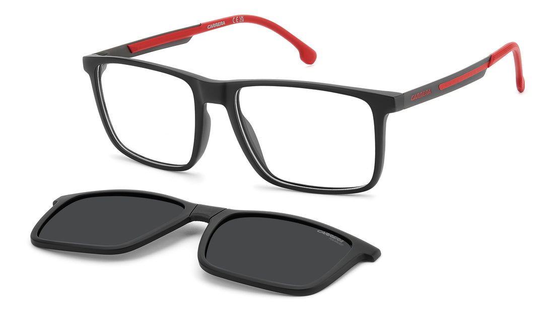 Sonnenbrillen carrera ca 8941/c blx m9 negro rectangular masculino größe 56mm - Hauptansicht