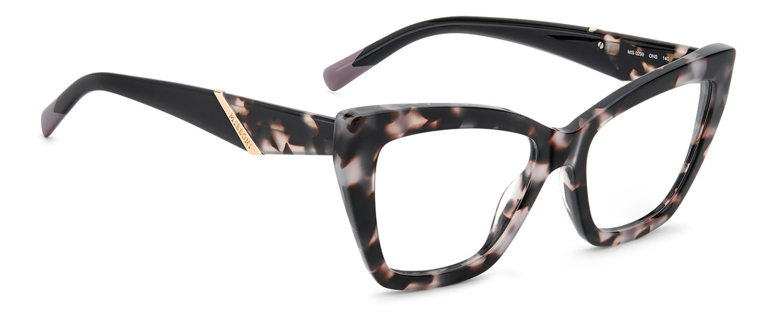 Brillen missoni mis 0299 ons havana rectangular femenino größe 54mm - Detailansicht