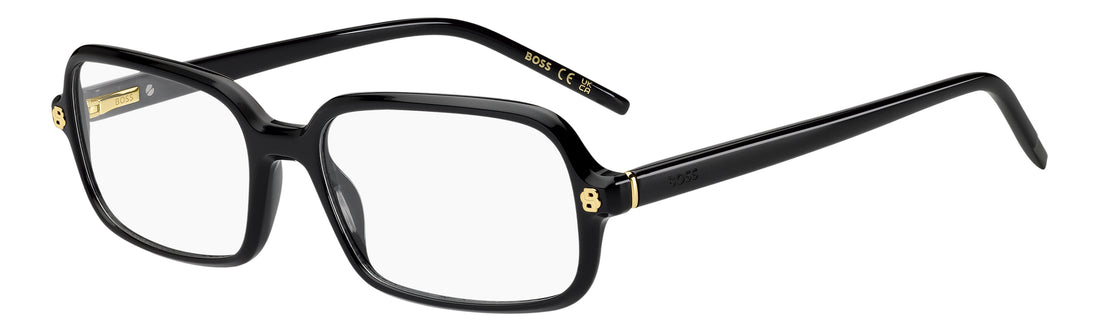 Brillen hugo boss boss 2019 807 negro rectangular femenino größe 54mm - Hauptansicht