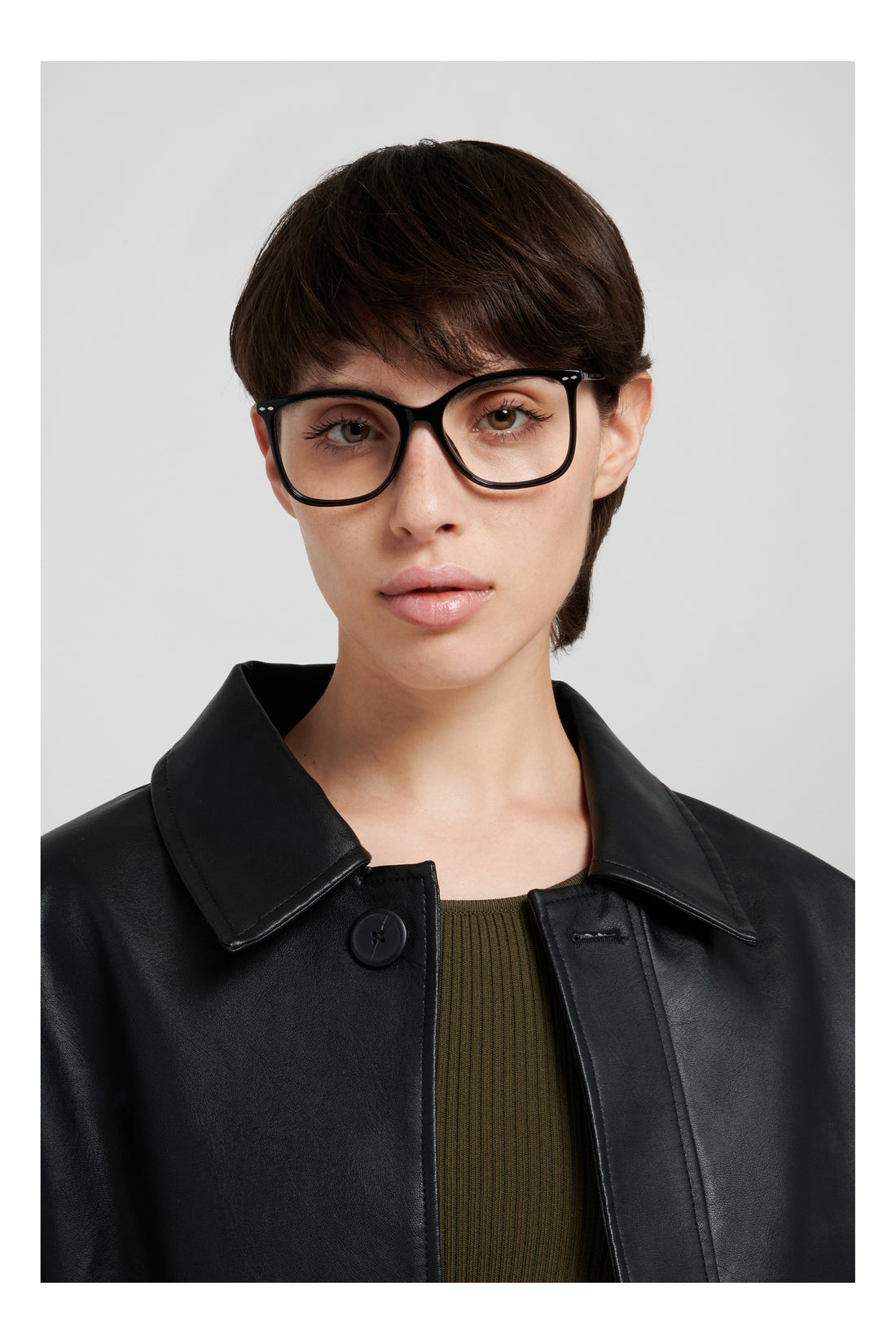 Brillen isabel marant im 0277 807 negro rectangular femenino größe 53mm - Detailansicht