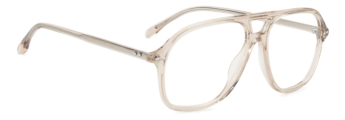 Brillen isabel marant im 0276 fwm beige square femenino größe 55mm - Detailansicht