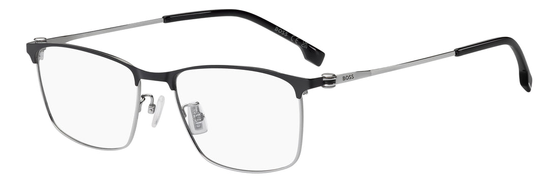 Brillen hugo boss boss 2028/f 003 negro rectangular masculino größe 55mm - Hauptansicht