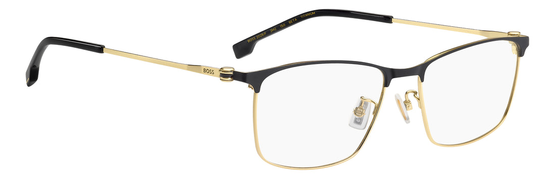 Brillen hugo boss boss 2028/f 2m2 negro rectangular masculino größe 55mm - Detailansicht